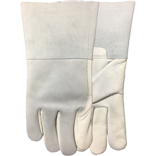 2757E Fabulous Fabricator Fitter's Gloves, Small, Grain Cowhide Palm, Cotton Fleece Inner Lining NTL Industrial