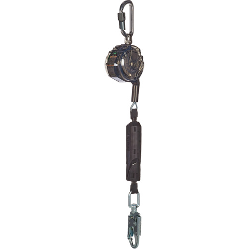 V-TEC 36CS Personal Fall Limiter-Cable, 10', Galvanized Steel, Swivel NTL Industrial