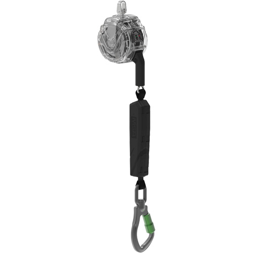 V-TEC ALTAKS Personal Fall Limiter-Cable, 10', Galvanized Steel, Swivel NTL Industrial