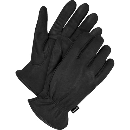 Gants de conducteur classiques doubl&eacute;s, 2T-Grand, Paume en Cuir fleur de daim, Thinsulate NTL Industrial
