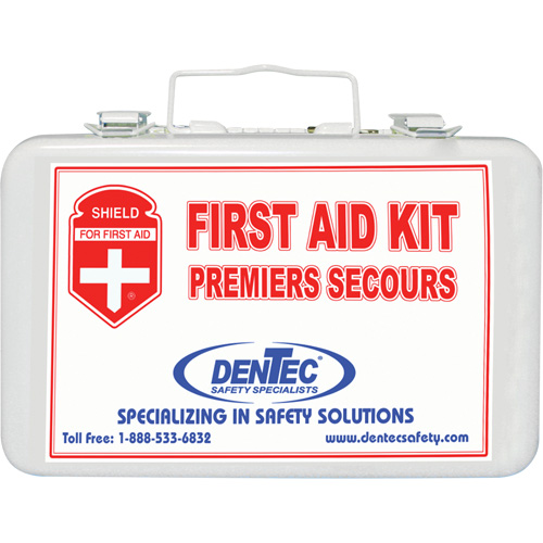 Shield Basic First Aid Kit, Meets CSA Z1220-17 Type 2 Low-Risk Environment, Large (51-100 Workers) NTL Industrial