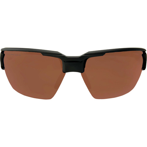 Lunettes de s&eacute;curit&eacute; Pumori, Lentille Cuivre, Anti-&eacute;gratignures/Polaris&eacute;, ANSI Z87+/MCEPS GL-PD 10-12/R&eacute;pond ou surpasse la norme CSA Z94.3 NTL Industrial