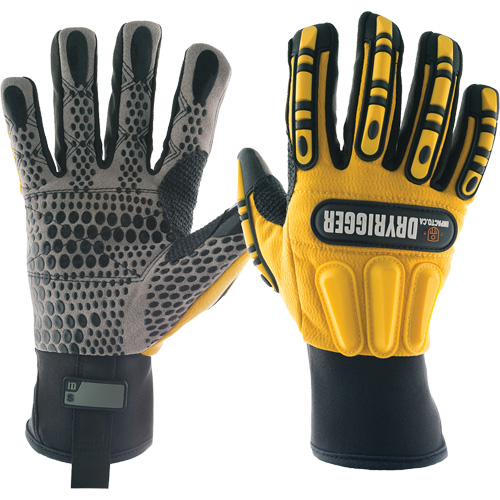 Gants The Original Dryrigger, 7/Petit, Paume en Su&egrave;de, Poignet &agrave; enfiler NTL Industrial