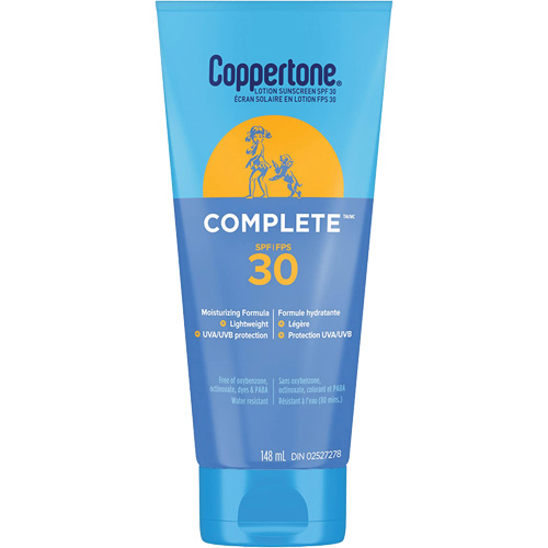 Protection solaire compl&egrave;te Coppertone, FPS 30, Lotion NTL Industrial