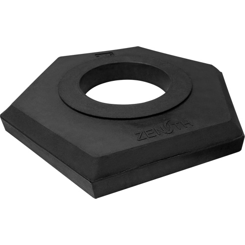 Base de canaliseur en caoutchouc, 15 lb NTL Industrial