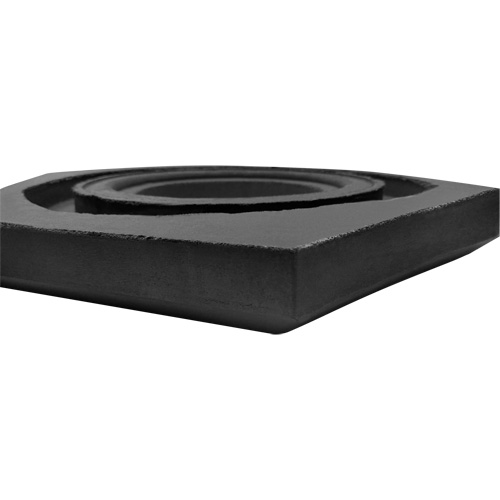Base de canaliseur en caoutchouc, 15 lb NTL Industrial