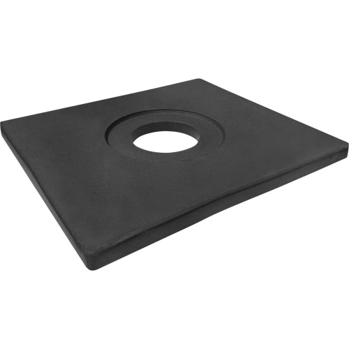 Base en caoutchouc pour poteau d&eacute;lin&eacute;ateur, 10 lb NTL Industrial