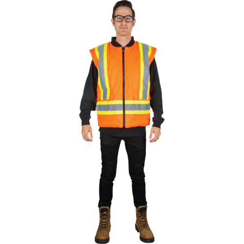 Waterproof 7-in-1 Winter Parka, High Visibility Orange, Medium NTL Industrial