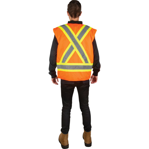 Waterproof 7-in-1 Winter Parka, High Visibility Orange, Medium NTL Industrial