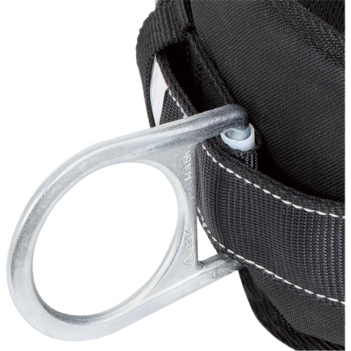 WB-6020-XL Safety Positioning 2 Side D-Rings Belt with Padded Lumbar Support - X-Large NTL Industrial