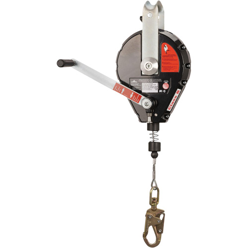 SRL-73303-60 Cable Self-Retracting Lifeline with Recovery, 60', Galvanized Steel, Swivel NTL Industrial