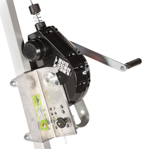 SRL-73303-60 Cable Self-Retracting Lifeline with Recovery, 60', Galvanized Steel, Swivel NTL Industrial