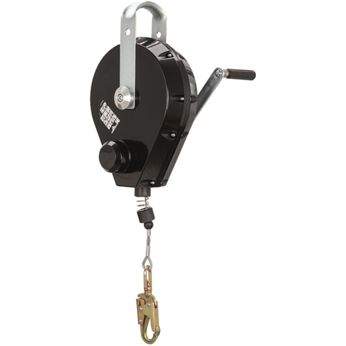 SRL-73303-96 Cable Self-Retracting Lifeline with Recovery, 96', Galvanized Steel, Swivel NTL Industrial