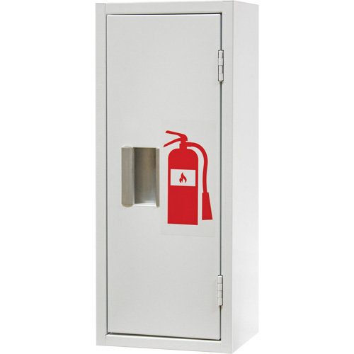 Indoor Fire Extinguisher Cabinet, 10" W x 24" H x 7" D NTL Industrial