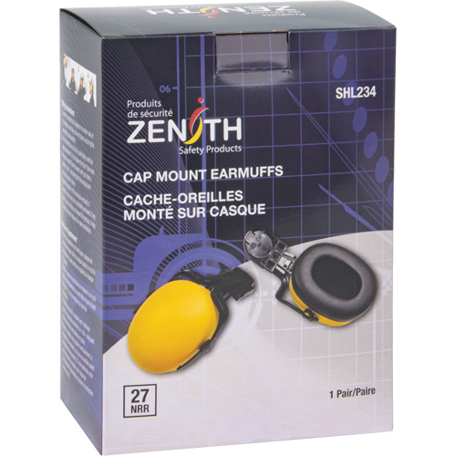 Cache-oreilles passifs, Fixation pour casque, 27 NRR dB NTL Industrial