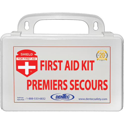Shield First Aid Kit, Meets/Exceeds CSA Z1220-24 Type 1 Personal, Personal (1 Worker) NTL Industrial
