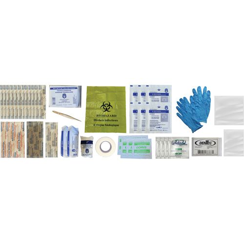 Trousse de premiers soins Shield, R&eacute;pond ou surpasse la norme CSA Z1220-24 type 1 individuelle, Personnel (1 travailleur) NTL Industrial
