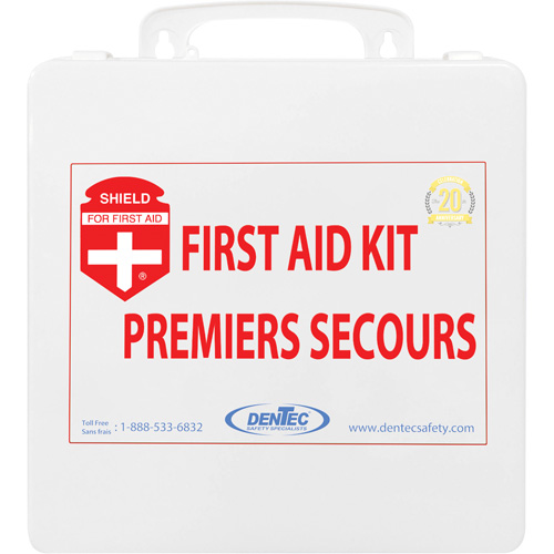 Shield First Aid Kit, Meets/Exceeds CSA Z1220-24 Type 3 High-Risk Environment, Small (2-25 Workers) NTL Industrial