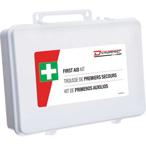 Trousse de premiers soins Dynamic, R&eacute;pond ou surpasse la norme CSA Z1220-24 type 2 environnements &agrave; faible risque, Petit (2-25 travailleurs) NTL Industrial