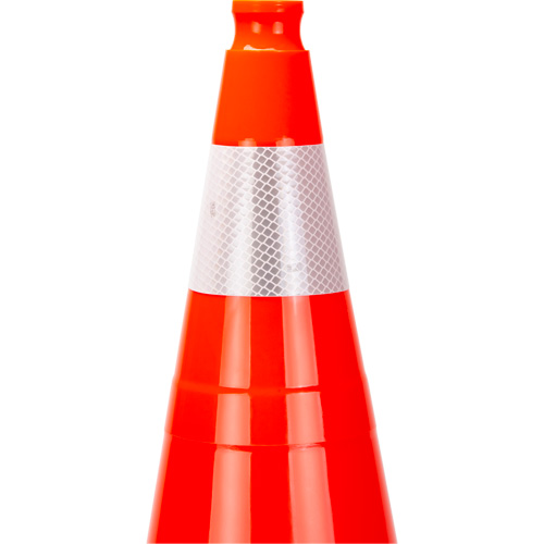 Premium Traffic Cone, 28", Orange, 4" Reflective Collar(s) NTL Industrial