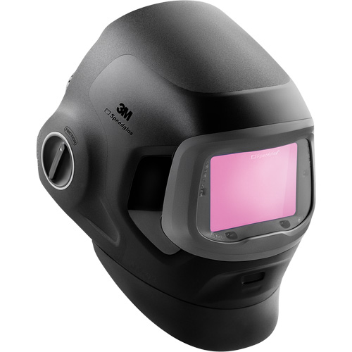 Speedglas G5-03 Pro Black Fixed Front Welding Helmet, 2.8" L x 4.3" W View Area, 2.5/5/8-13 Shade Range, Black NTL Industrial