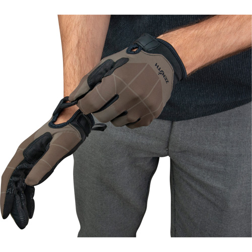 Gants utilitaires flexibles, Paume Synth&eacute;tique, Taille Moyen NTL Industrial
