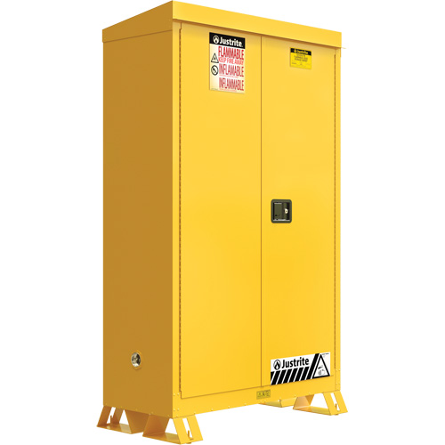 Armoire ext&eacute;rieure pour produits inflammables, 45 gal., 2 Porte(s), 43" La x 65" h x 18" p NTL Industrial