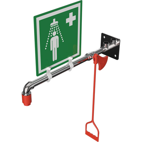 Drench Shower, Wall-Mount NTL Industrial