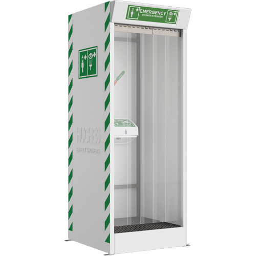 Emergency Cubicle Shower & Covered Eye & Face Wash NTL Industrial