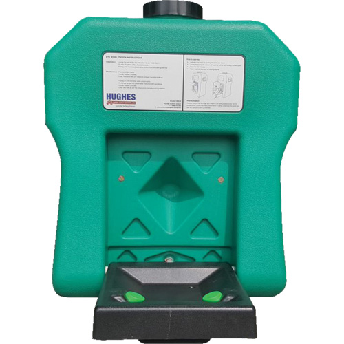 Portable Self-Contained Eyewash Station, Gravity-Fed, 16 gal. Capacity, Meets ANSI Z358.1 NTL Industrial