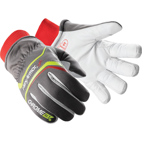 Chrome SLT&reg; Winter 4075W Cut-Resistant Gloves with Thinsulate, Size 6/X-Small, Goatskin/HPPE Shell, ASTM ANSI Level A6 NTL Industrial