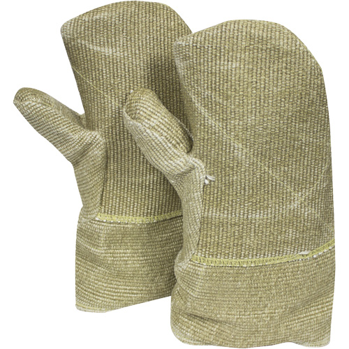 NSA Extreme Heat Lined Mitten, Fibreglass, Protects Up To 1000° F (537.8° C) NTL Industrial