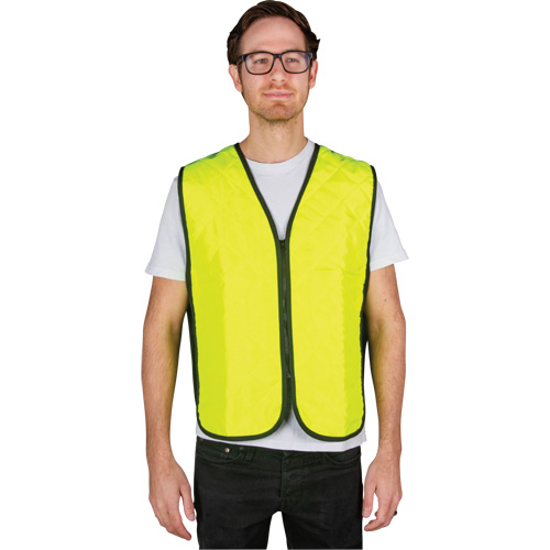 Veste refroidissante &agrave; &eacute;vaporation, T-Grand, Jaune lime haute visibilit&eacute; NTL Industrial