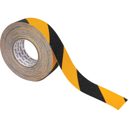 Anti-Skid Tape, 2" x 60', Black & Yellow NTL Industrial