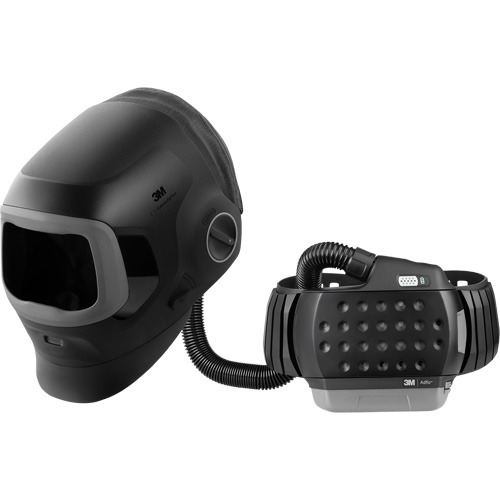 Casque de soudage Speedglas G5-03 Pro-Air avec syst&egrave;me de respirateur d'&eacute;puration d'air propuls&eacute; Adflo — SANS filtre autoassombrissant, Masque de soudage, Pile Lithium-ion NTL Industrial
