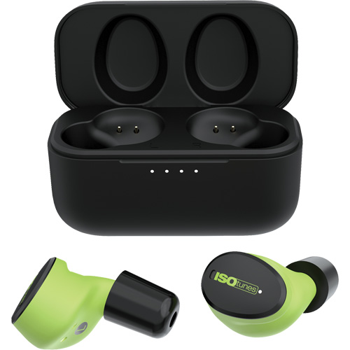 Safety Green Free Aware Wireless Bluetooth Earbuds NTL Industrial