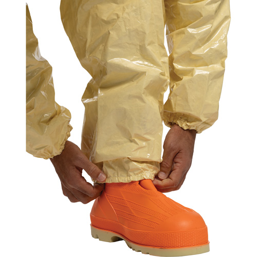 Tychem&reg; 6000 SFR Coverall, Size Small, Khaki NTL Industrial