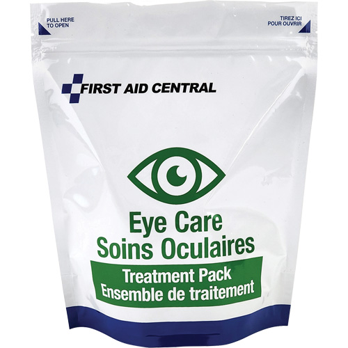 10 articles pour les soins oculaires pour la trousse d'intervention d'urgence de premiers soins NTL Industrial