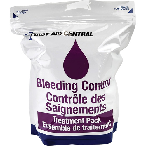 13-Piece Bleed Control Refill Pack for Emergency Response First Aid Kit NTL Industrial