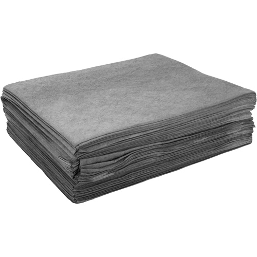 Meltblown Sorbent Pads, Universal, 15" x 19", 8 gal. Absorbancy NTL Industrial