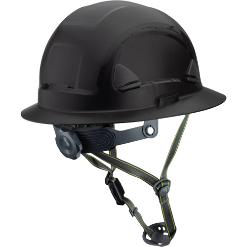 Fibre Metal Climbing Style Helmet with Full Brim, Meets CSA Type 2, Ratchet Suspension, Non-Vented NTL Industrial