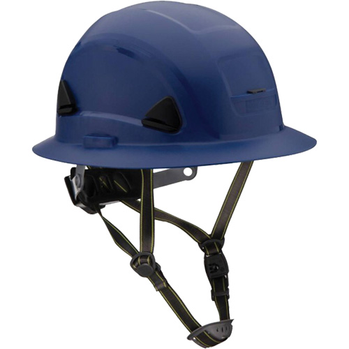 Fibre Metal Climbing Style Helmet with Full Brim, Meets CSA Type 2, Ratchet Suspension, Non-Vented NTL Industrial