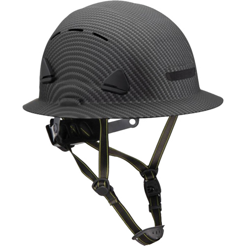 Fibre Metal Climbing Style Helmet with Full Brim, Meets CSA Type 2, Ratchet Suspension, Vented NTL Industrial