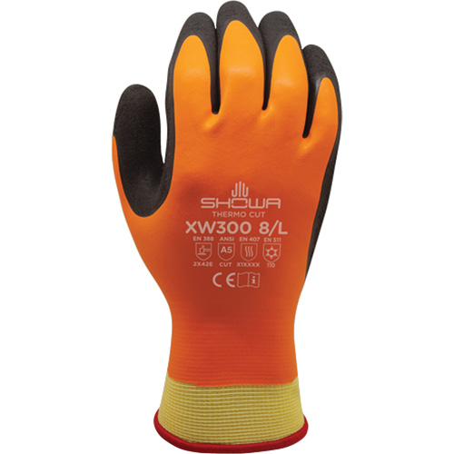 XW300 Thermo Cut Gloves, 7/Medium, Rubber Latex Coating, Kevlar&reg; Shell NTL Industrial