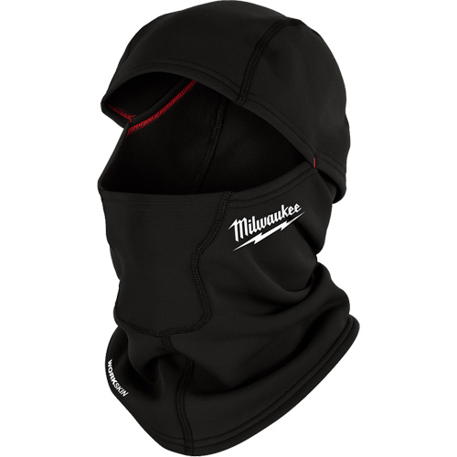 WORKSKIN Balaclava, Polyester, Black NTL Industrial
