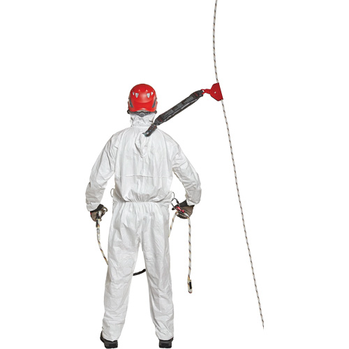 Harness-Compatible Disposable Coverall, 3X-Large, White, Tyvek&reg; 500 NTL Industrial