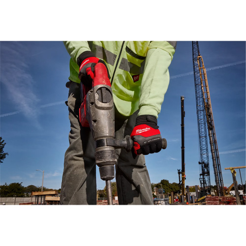 Gants de travail antivibration, Taille Petit, Paume Synth&eacute;tique NTL Industrial