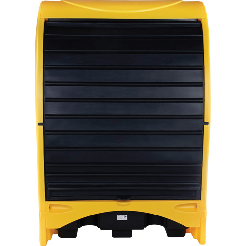 2-Drum Hard Cover Spill Pallet, 43.11" L x 61.61" W x 83.07" H, 1433 lbs. Load Capacity NTL Industrial