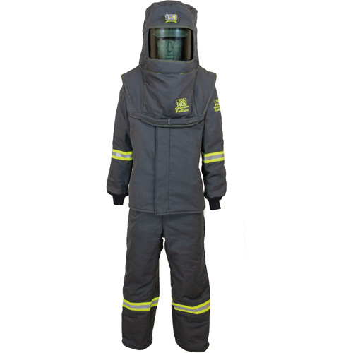 Ensemble de manteau contre l'arc &eacute;lectrique TCG grand, 140 cal/cm² NTL Industrial