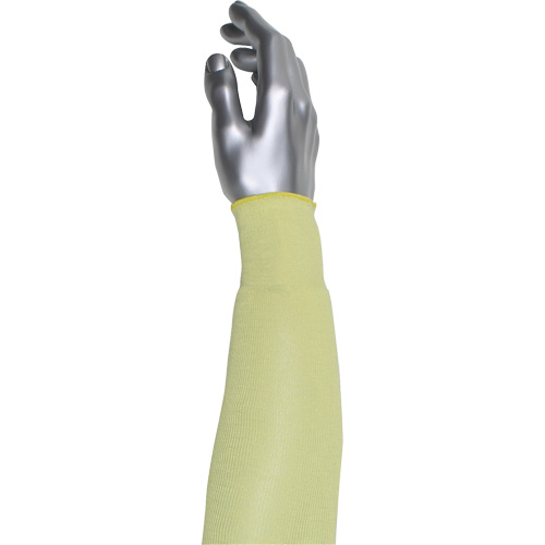 Manchette r&eacute;sistante &agrave; la coupe &agrave; 2 plis Kut Gard, Aramide/ATA, 10", ASTM ANSI niveau A6, Jaune NTL Industrial